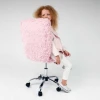 Детское кресло AksHome Fluffy нежно-розовый, искусственный мех 86385 Детское кресло AksHome Fluffy нежно-розовый, искусственный мех 86385