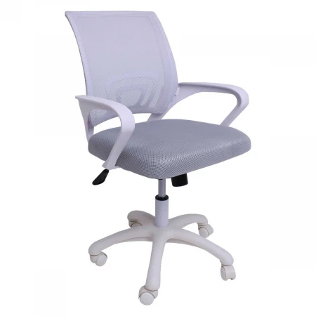 Детское кресло AksHome Ricci белый + светло-серый 91966