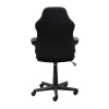 Игровое кресло AksHome Flaviy черный/серый/белый, ткань 86381