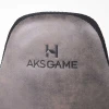 Игровое кресло AksHome Royal серо-коричневый, велюр 85992