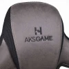 Игровое кресло AksHome Royal серо-коричневый, велюр 85992