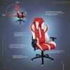 Игровое кресло AksHome Sprinter красный, экокожа 74997