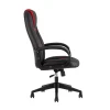 Игровое кресло TopChairs ST-Cyber 8 Red комбо ткань/экокожа черный/красный ST-Cyber 8 RED Игровое кресло TopChairs ST-Cyber 8 Red комбо ткань/экокожа черный/красный ST-Cyber 8 RED