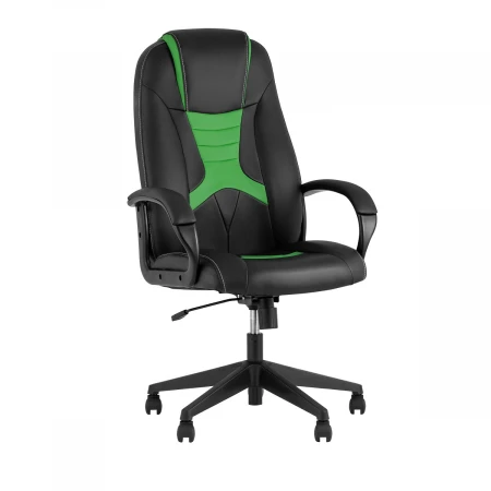 Игровое кресло TopChairs ST-Cyber 8 черный/салатовый экокожа ST-Cyber 8 LGREEN