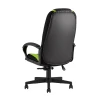 Игровое кресло TopChairs ST-Cyber 9 Green ткань/экокожа черный/зеленый ST-Cyber 9 GREEN