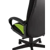 Игровое кресло TopChairs ST-Cyber 9 Green ткань/экокожа черный/зеленый ST-Cyber 9 GREEN