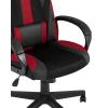 Игровое кресло TopChairs ST-Cyber 9 черный/красный текстиль/экокожа ST-Cyber 9 RED