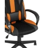Игровое кресло TopChairs ST-Cyber 9 черный/оранжевый текстиль/экокожа ST-Cyber 9 ORANGE