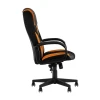 Игровое кресло TopChairs ST-Cyber 9 черный/оранжевый текстиль/экокожа ST-Cyber 9 ORANGE