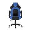 Игровое кресло TopChairs Racer Midi черно-синее SA-R-804 b/bl Игровое кресло TopChairs Racer Midi черно-синее SA-R-804 b/bl