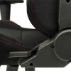 Игровое кресло AksHome Dragon черный, композитный прорезиненный тканевый материал 80348 Игровое кресло AksHome Dragon черный, композитный прорезиненный тканевый материал 80348