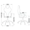 Игровое кресло AksHome Forsage коричневый, экокожа 80002 Игровое кресло AksHome Forsage коричневый, экокожа 80002