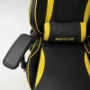 Игровое кресло AksHome Raptor желтый + черный, экокожа 45722