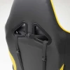 Игровое кресло AksHome Raptor желтый + черный, экокожа 45722
