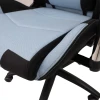 Игровое кресло AksHome Savage голубой + черный, ткань 83773 Игровое кресло AksHome Savage голубой + черный, ткань 83773