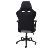 Игровое кресло AksHome Savage серый + черный, ткань 83800