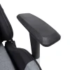 Игровое кресло AksHome Savage серый + черный, ткань 83800
