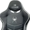 Игровое кресло AksHome Spiderman черный, экокожа 80352 Игровое кресло AksHome Spiderman черный, экокожа 80352
