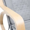 Кресло-качалка AksHome Smart бежевый ткань (лен) 80979 Кресло-качалка AksHome Smart бежевый ткань (лен) 80979