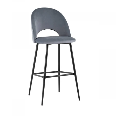 Барный стул Stool Group Меган велюр серый AV 415-H14-08(B)