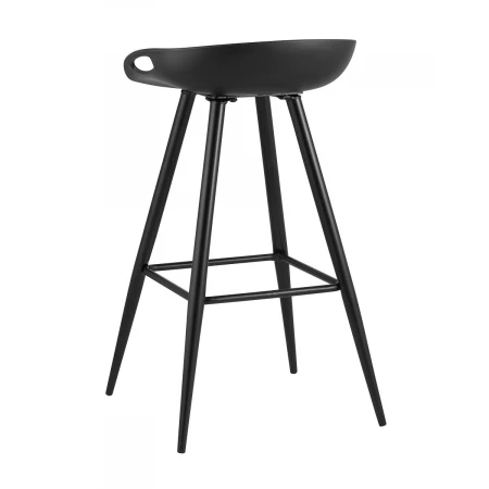 Барный стул Stool Group Флэш черный черные ножки FIYAN BLACK