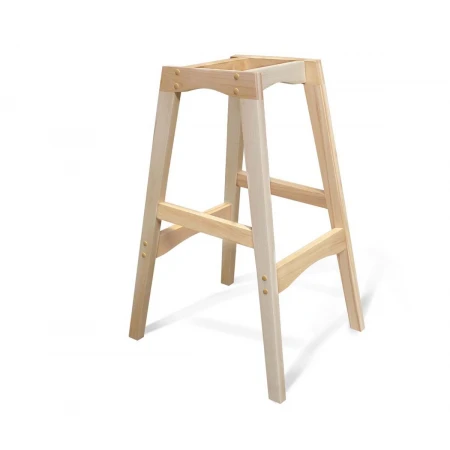 Барный стул Sheffilton SHT-ST19/S65 белый/прозрачный лак 2734992503