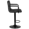 Стул барный DOBRIN KRUGER ARM BLACK (черный) 5011_BlackBase-LM KRUGER ARM BLACK Стул барный DOBRIN KRUGER ARM BLACK (черный) 5011_BlackBase-LM KRUGER ARM BLACK