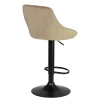 Стул барный DOBRIN LOGAN BLACK (мокко велюр (MJ9-9)) 5007_BlackBase-LM LOGAN BLACK Стул барный DOBRIN LOGAN BLACK (мокко велюр (MJ9-9)) 5007_BlackBase-LM LOGAN BLACK