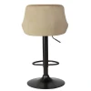 Стул барный DOBRIN LOGAN BLACK (мокко велюр (MJ9-9)) 5007_BlackBase-LM LOGAN BLACK Стул барный DOBRIN LOGAN BLACK (мокко велюр (MJ9-9)) 5007_BlackBase-LM LOGAN BLACK