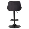 Стул барный DOBRIN LOGAN BLACK (черный велюр (MJ9-101)) 5007_BlackBase-LM LOGAN BLACK Стул барный DOBRIN LOGAN BLACK (черный велюр (MJ9-101)) 5007_BlackBase-LM LOGAN BLACK