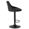 Стул барный DOBRIN LOGAN BLACK (черный велюр (MJ9-101)) 5007_BlackBase-LM LOGAN BLACK Стул барный DOBRIN LOGAN BLACK (черный велюр (MJ9-101)) 5007_BlackBase-LM LOGAN BLACK