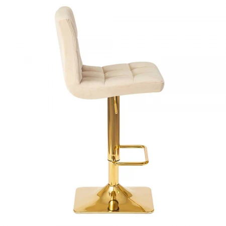 Стул барный DOBRIN GOLDIE (бежевый велюр (MJ9-10)) 5016-LM GOLDIE