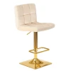 Стул барный DOBRIN GOLDIE (бежевый велюр (MJ9-10)) 5016-LM GOLDIE