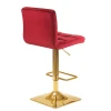 Стул барный DOBRIN GOLDIE (бордовый велюр (MJ9-43)) 5016-LM GOLDIE