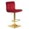 Стул барный DOBRIN GOLDIE (бордовый велюр (MJ9-43)) 5016-LM GOLDIE