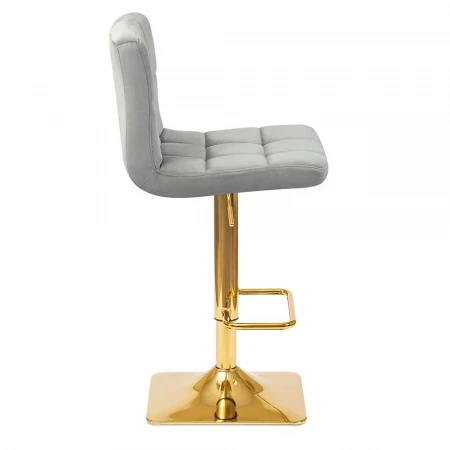 Стул барный DOBRIN GOLDIE (серый велюр (MJ9-75)) 5016-LM GOLDIE