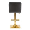 Стул барный DOBRIN GOLDIE (черный велюр (MJ9-101)) 5016-LM GOLDIE
