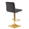 Стул барный DOBRIN GOLDIE (черный велюр (MJ9-101)) 5016-LM GOLDIE