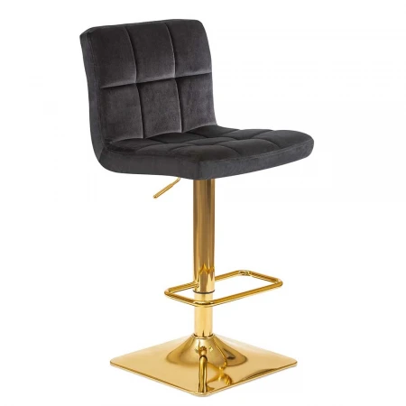 Стул барный DOBRIN GOLDIE (черный велюр (MJ9-101)) 5016-LM GOLDIE