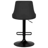 Стул барный DOBRIN JOSEPH BLACK (черный велюр (MJ9-101)) 5021_BlackBase-LM JOSEPH BLACK Стул барный DOBRIN JOSEPH BLACK (черный велюр (MJ9-101)) 5021_BlackBase-LM JOSEPH BLACK