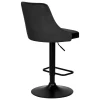Стул барный DOBRIN JOSEPH BLACK (черный велюр (MJ9-101)) 5021_BlackBase-LM JOSEPH BLACK Стул барный DOBRIN JOSEPH BLACK (черный велюр (MJ9-101)) 5021_BlackBase-LM JOSEPH BLACK