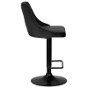 Стул барный DOBRIN JOSEPH BLACK (черный велюр (MJ9-101)) 5021_BlackBase-LM JOSEPH BLACK Стул барный DOBRIN JOSEPH BLACK (черный велюр (MJ9-101)) 5021_BlackBase-LM JOSEPH BLACK
