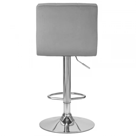 Стул барный DOBRIN CANDY (серый велюр (MJ9-75)) 5006-LM CANDY