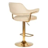 Стул барный DOBRIN CHARLY GOLD (бежевый велюр (MJ9-10)) 5019_Golden-LM