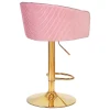 Стул барный DOBRIN DARCY GOLD (розовый велюр (1922-16)) 5025_GoldBase-LM DARCY GOLD Стул барный DOBRIN DARCY GOLD (розовый велюр (1922-16)) 5025_GoldBase-LM DARCY GOLD