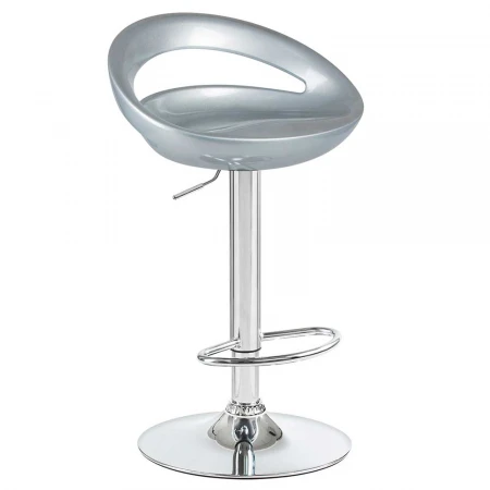 Стул барный DOBRIN DISCO (серебряный) 1010-LM DISCO
