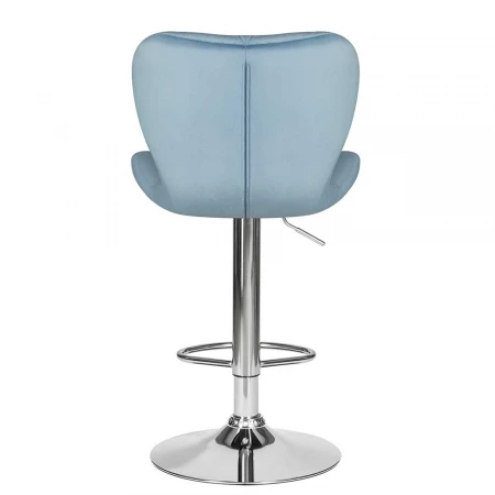 Стул барный DOBRIN BARNY (пудрово-голубой велюр (MJ9-74)) 5022-LM BARNY