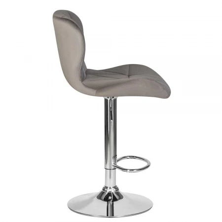 Стул барный DOBRIN BARNY (серый велюр (MJ9-75)) 5022-LM BARNY