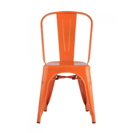 Барный стул Tolix оранжевый глянцевый YD-H440B LG-05