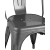 Барный стул Tolix серебристый матовый YD-H440B YG-15 Барный стул Tolix серебристый матовый YD-H440B YG-15